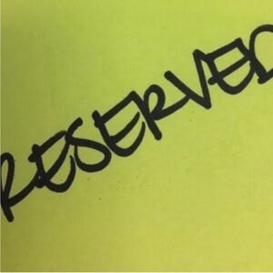 Reserved for A
